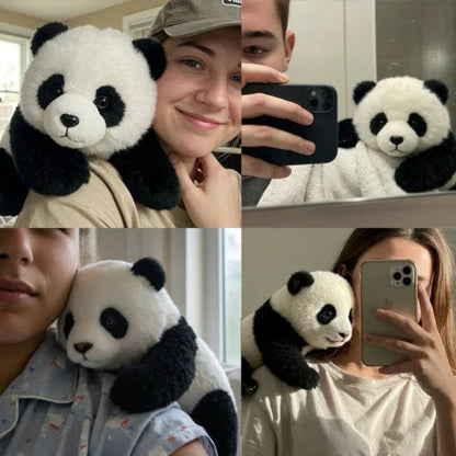 🎁 49% OFF Today – The Lifelike Cuddle Panda – Soft Plush Companion🐼