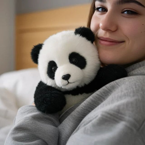 🎁 49% OFF Today – The Lifelike Cuddle Panda – Soft Plush Companion🐼